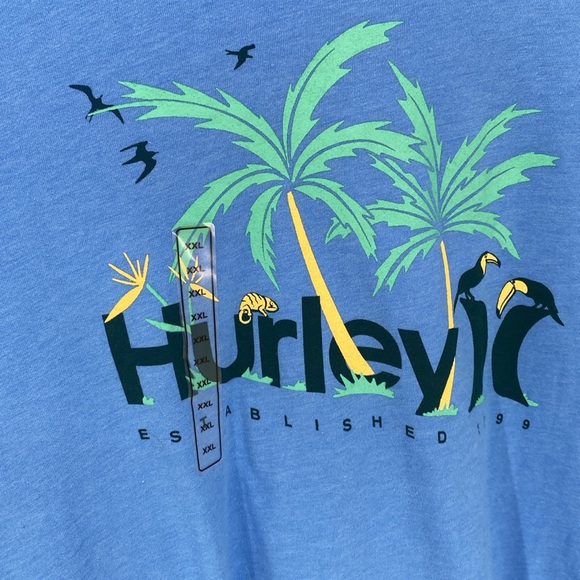 Hurley Tee Shirt Men’s XXL NWT - Picture 2 of 6